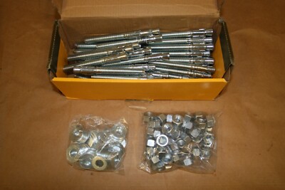 QTY 50 DeWalt Powers Fasteners 7423SD1-PWR 1/2'' x 4-1/2'' Power-Stud Anchor