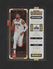 Paul George 2022-23 Contenders 161/199 First Round Ticket SP #30 