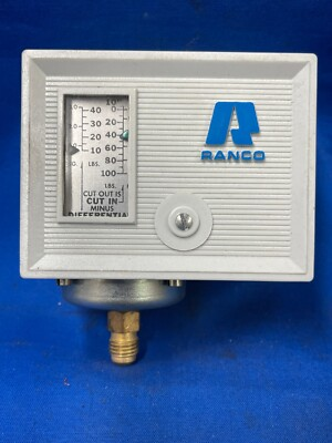 #ad RANCO 016 107 70 LOW PRESSURE CONTROL SWITCH $70.00