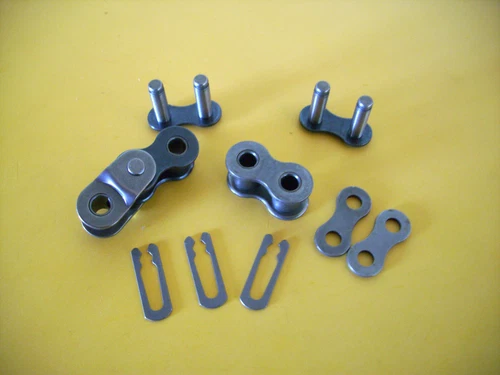 Kawasaki KLT 110 Rear Chain & Repair Kit 428 100 link Diamond USA."Non O Ring" - Picture 6 of 7