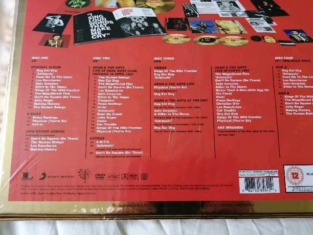 Adam & The Ants - Kings Of The Wild Frontier - 2 x CD + DVD + VINYL LP BOX NEW - Bild 3 von 4