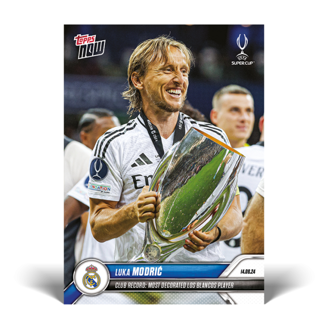 Topps Luka Modric モドリッチ インサート GOLD LAVA Topps Luka Modric モドリッチ インサート GOLD LAVA