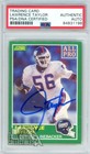 Lawrence Taylor 1989 Score Football Autograph Card #295 PSA/DNA