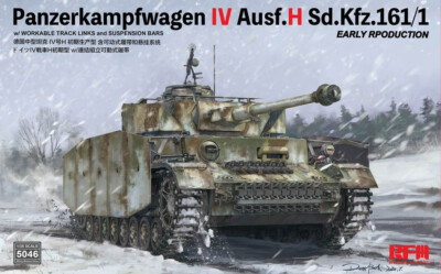 Rye Field Model 5046 1/35 Pz.Kpfw.IV Ausf.H, Sd.Kfz.161/1 Early Production