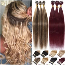 Balayage REAL THICK Remy Human Hair Extensions Micro Loop Nano Ring Pre Bonded