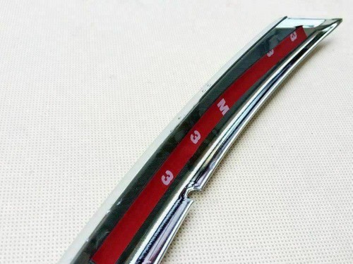 For Toyota Camry SE XSE 2x Stainless Bumper Front Center Grill Grille Cover Trim - Bild 10 von 12
