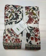Pottery Barn Lakshmi Reversible Block Print Euro Sham NEW