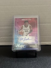 2024-25 Panini NBA Hoops #HI-GGG GG Jackson II Hoops Ink Signatures Grizzlies