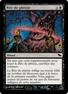 Magic MTG - Rite of Consumption - Shombreland - EXC - EN - FOIL