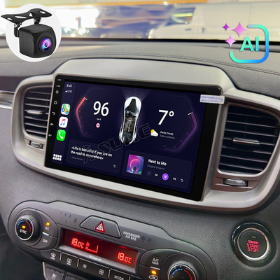 AI 8 Core Android 15 Carplay For Kia Sorento 2015-2020 Car Radio Stereo +AHD GPS
