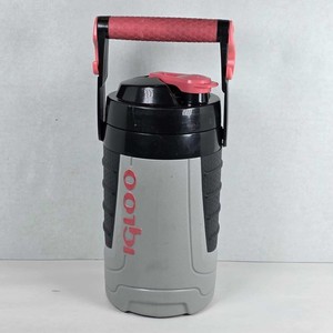 Igloo Proformance 1 Quart Water Jug , Black/Red Cooler 1Qt. Grey NEW  Sport Game