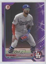 2022 Bowman Prospects Purple Border /250 Luis Rodriguez #BP-47 00gy