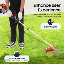 5 in 1 Gas Weed Eater, 2 Stroke 52CC 2.3HP Gasoline Weed Wacker Air Cooled
