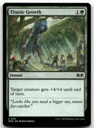 Titanic Growth 191/515 - Wilds of Eldraine