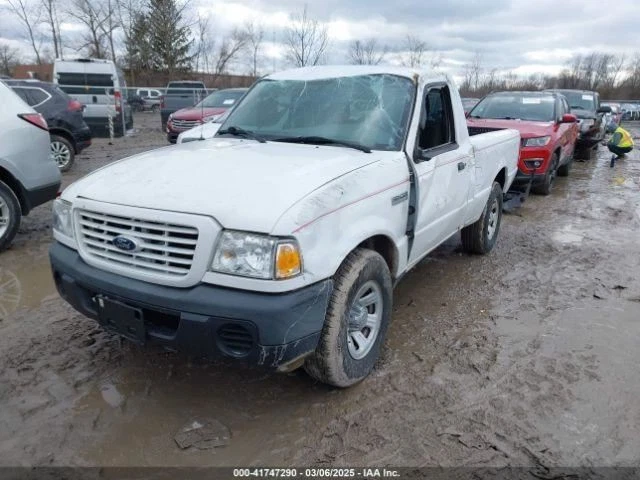 2010 Ford Ranger velocímetro cluster usado 10-11 MPH medidores pretos 182K milhas - Imagem 2 de 4