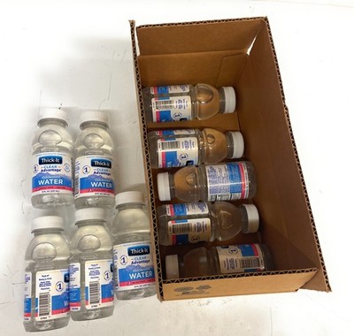 Thick-It AquaCare H20 Thickened Water, Mildy Thick Nectar, 8 oz, Lot Of 10