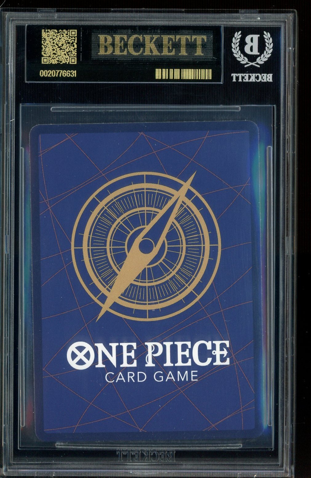 2025 One Piece Carrying/Will OP13119 Portgas D. Ace Wanted SP BGS 10 BLACK LABEL view 2