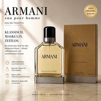 Giorgio Armani Armani Eau Pour Homme Eau De Toilette 100 Ml Herrenduft OVP