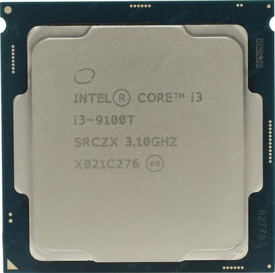 9th Gen Intel Core i3-9100T CPU 3.1 GHz (Turbo 3.7 GHz) 4-Core 6MB LGA1151 SRCZX