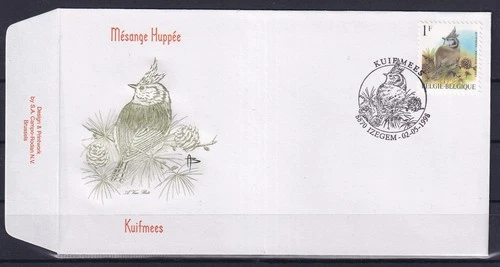 [LM79613] Belgium N°2759FDC Buzin Birds First Day Cover COB € 5,00 SUPERB