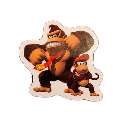 Donkey Kong & Diddy Kong Super Mario Party  Decal Sticker Decor Video Game 1.75''