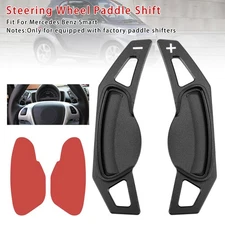 Steering Wheel Paddle Shifter Extension For Smart Aluminium Black