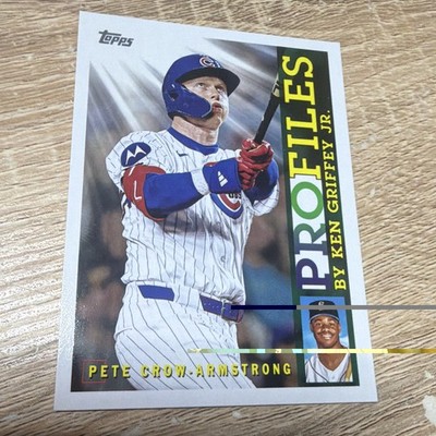 Topps 2026 Series 1 Topps Profiles Pete Crow-Armstrong #TP-13 Cubs Insert