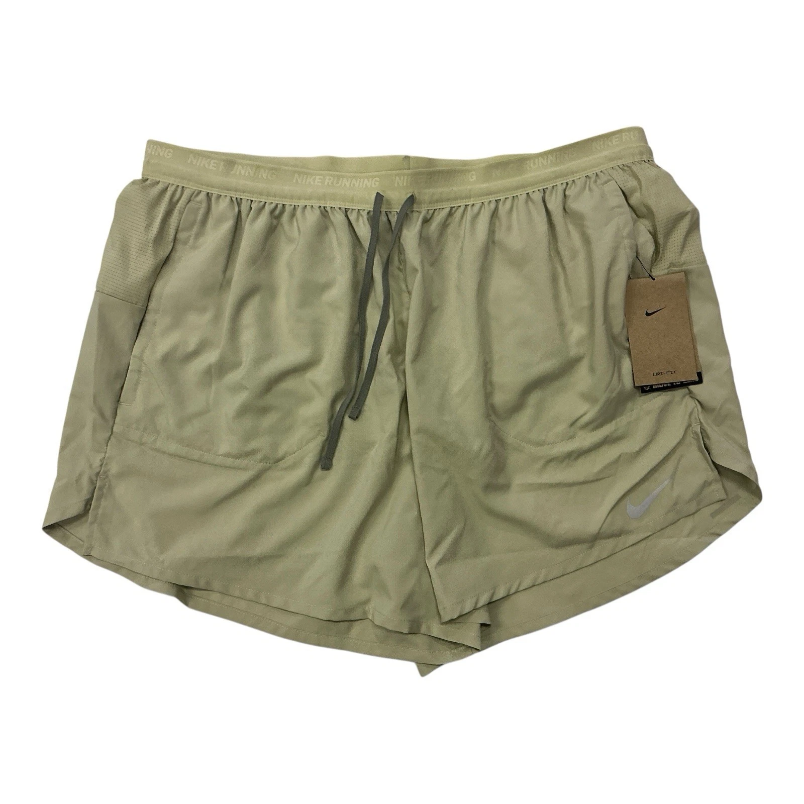 Nike Stride Standard Fit Men's 5" Running Shorts Green XXL DM4755-371