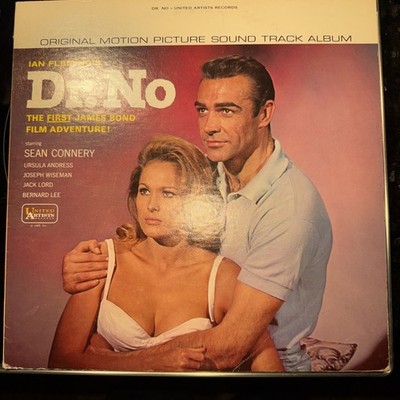 James Bond Soundtrack LP: ''Dr. No'', First 007 Film, 1963, UA-LA265-G