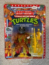 TMNT Dimwit Doughboy Rocksteady 1992 MOC MOSC 5276 Ninja Turtles Playmates