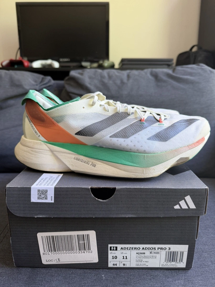 Adidas Adizero Adios Pro White Coral for sale | eBay
