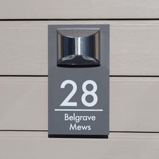 Solarbetriebene Acryl Metall Leuchte Zubehör für Wege und Gärten