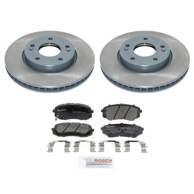 DuraGo Front Rotors Bosch QuietCast Ceramic Disc Brake Pad Kit For Tucson L4 FWD