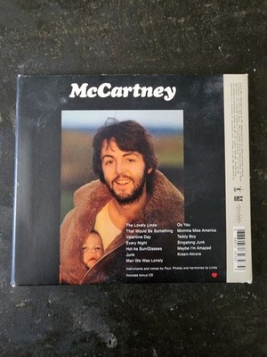 Paul McCartney McCartney 2-CD Album Rock Bonus Audio Edition Concord Music Group