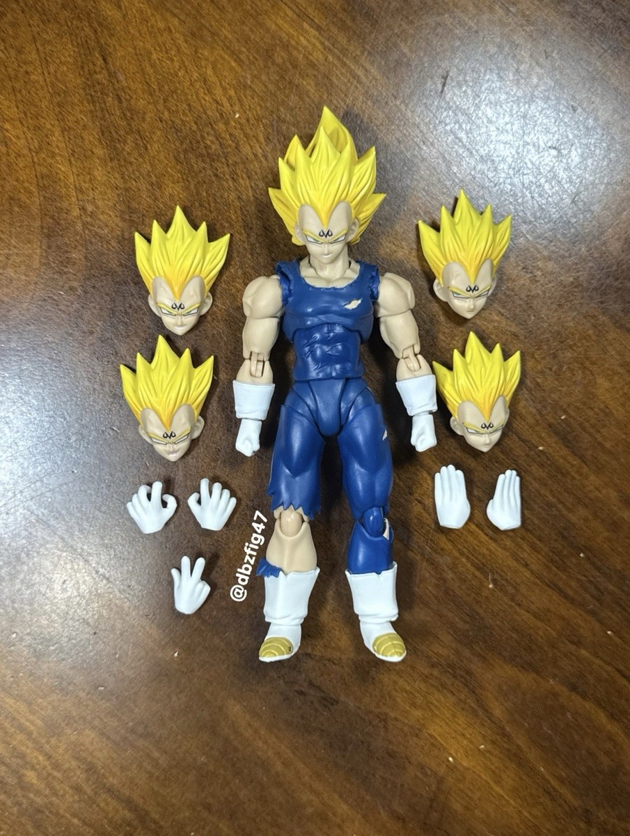 SH Figuarts Dragon Ball Z Kong Studio Majin Vegeta Battle Damaged