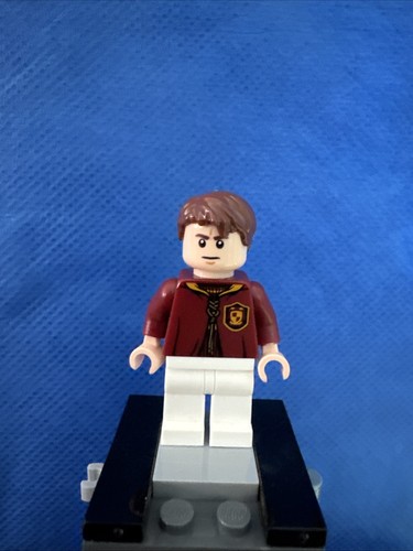 LEGO® Oliver Wood Minifigure ho137 Dark Red Quidditch Uniform No Cape