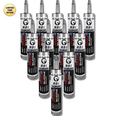 089650 Extreme Temperature HVAC/R Silicone Sealant 280ml Aluminum 12 Pack