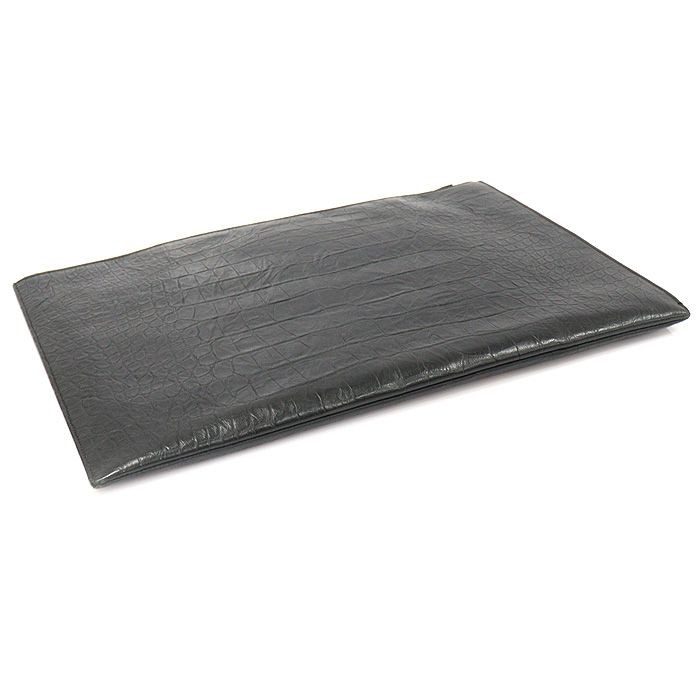 Saint Laurent Black Pattern Monogram Document Hol… - image 5