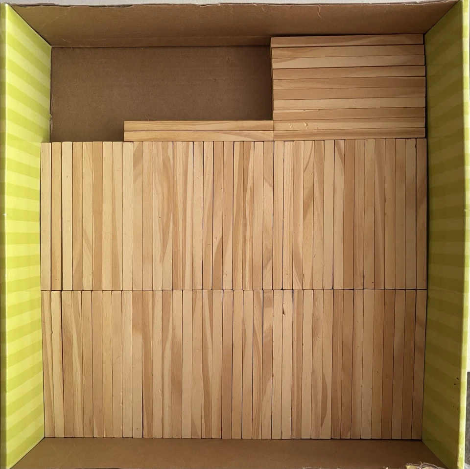 Juego de constructores KEVA CONNECT - "Juego de más de 140 piezas" - Faltan (5) piezas y guía Foto 2 de 4