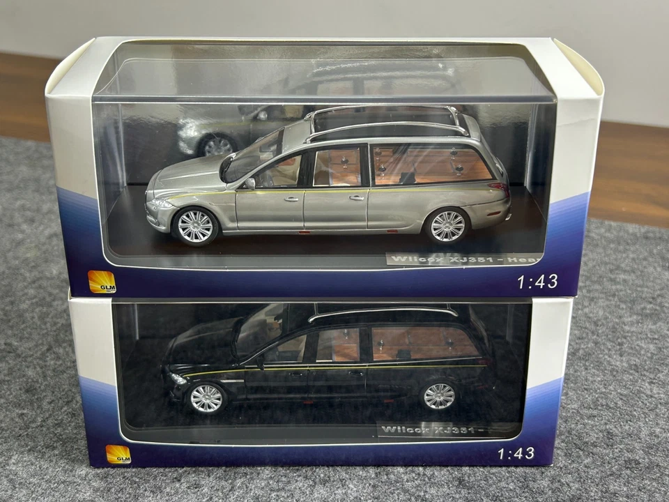 GLM 1/43 Jaguar XJ (X351) Hearse Wilcox Eagle Resin Model--Two color choices - Image 2 of 2