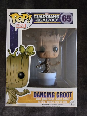 Funko POP! Guardians of the Galaxy - Dancing Groot #65 (Inbox-collection ; OVP)