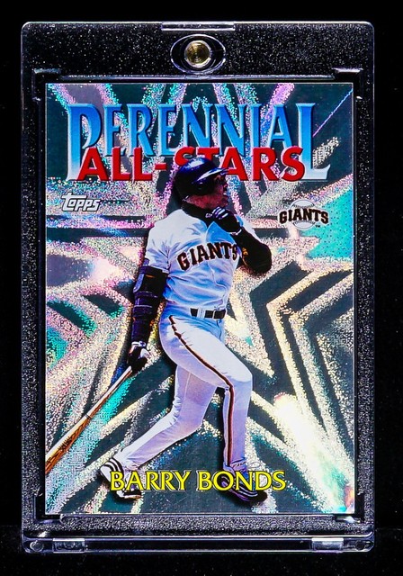 Barry Bonds Perennial All-stars Topps Chrome Rainbow Holo Foil - Giants