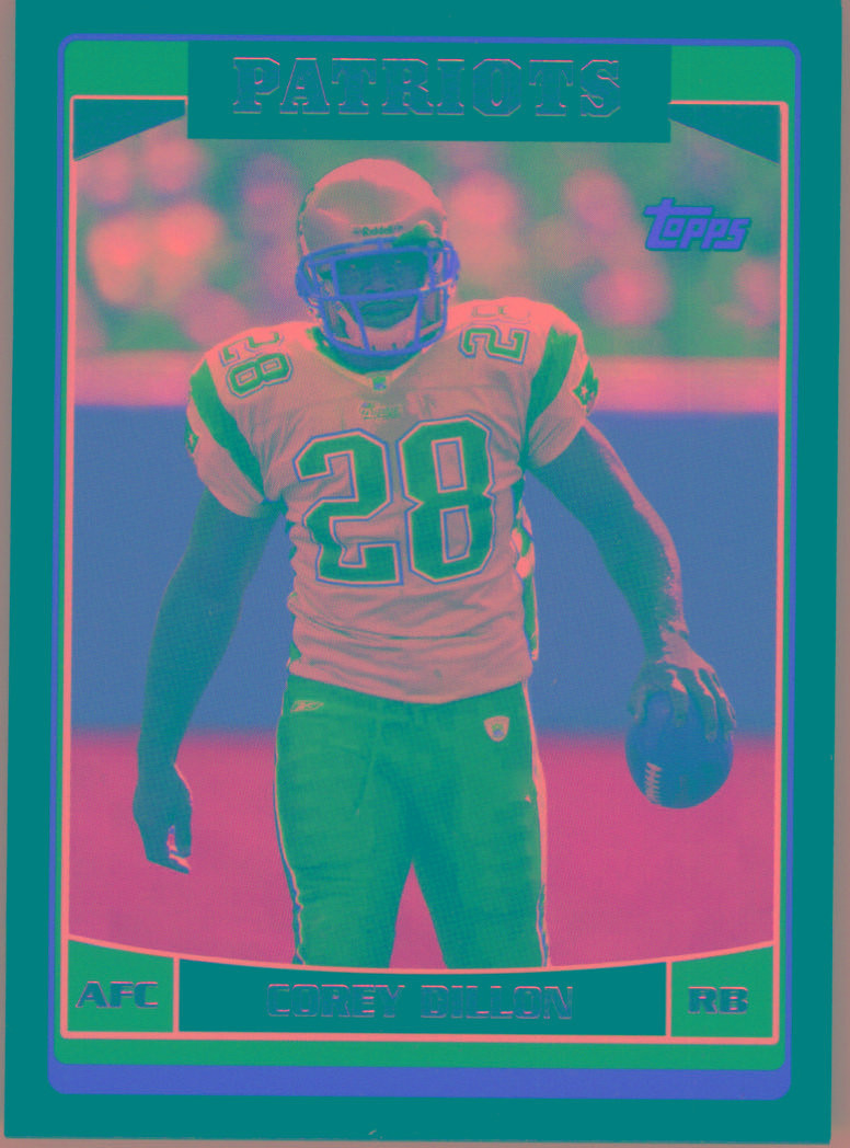 2006 Topps Football "Parallel" Cards