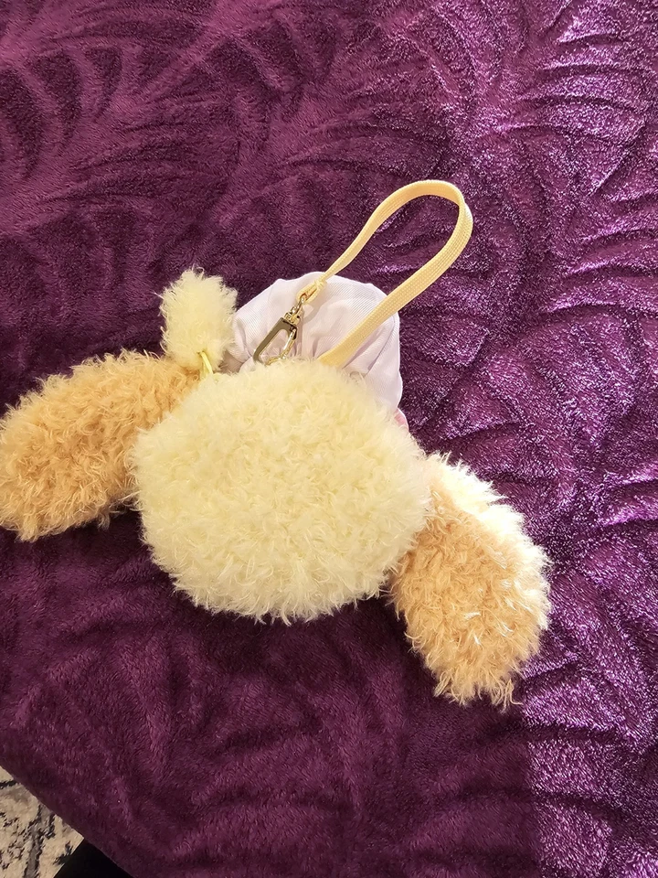 Auténtico Hong Kong Disney CookieAnn Lindo Dibujo Animado Peluche Monedero Llavero Nuevo Foto 2 de 3