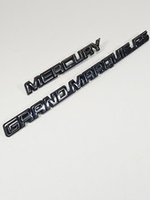 1992-1997 Mercury Grand Marquis Gs Trunk Emblem Set