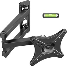 Full Motion TV Wall Mount Bracket 13-32 Inch Swivel Tilt