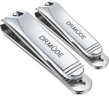 Finger Nail Clippers Adult, 2 Pack Large & Small Nail Clippers Set for Men Wome