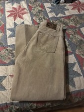 VTG Women's Wash Wear W W Washable Leather Suede Pants Size 32X30 Rare