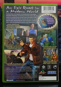 Shenmue (Sega Dreamcast, 1999) & Shenmue 2 Xbox w/manual book, discs clean, CIB