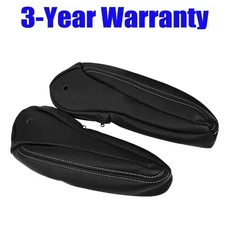 Seat Armrest Leather Cover Black 2011-2016 For CHRYSLER TOWN & COUNTRY